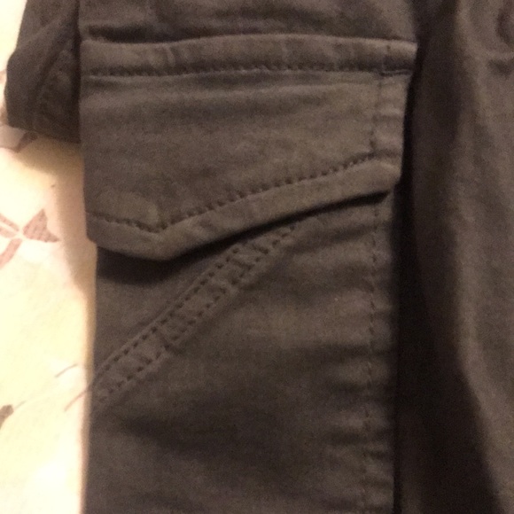 Charcoal grey cargo pants - Picture 3 of 5